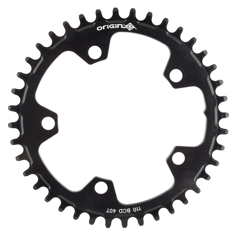 ORIGIN8 CHAINRING OR8 HOLDFAST 110mm 40T 10/11s 5B BK