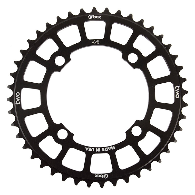 BOX COMPONENTS CHAINRING BOX TWO BMX 104mm 44T 4B BK BX-CR144B44T-BK