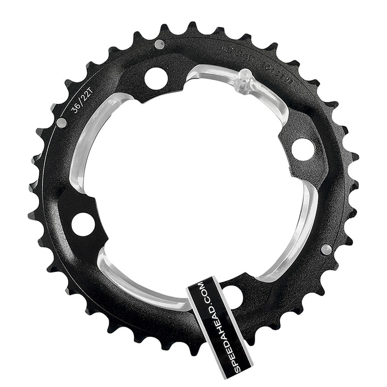 FULL SPEED AHEAD CHAINRING FSA MTB SUPER 104mm 36T 4B WB272 2x10s BK 380-0636D