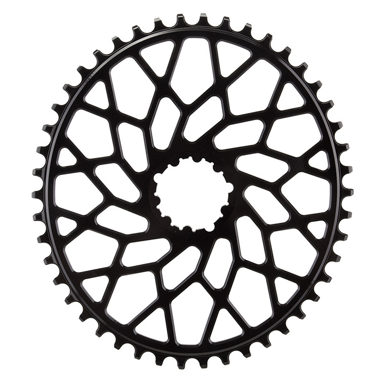 ABSOLUTE BLACK CHAINRING ABSOLUTEBLACK OVAL DIRECT GXP/BB30 46T BK SRCXOV46BK