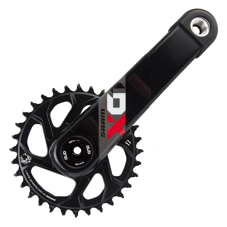 SRAM CRANKSET SRAM X01 EAGLE 170x32 DM DUB XSYNC2 w/oCUPS RD BOOST 148 COMPATIBLE 00.6118.527.003