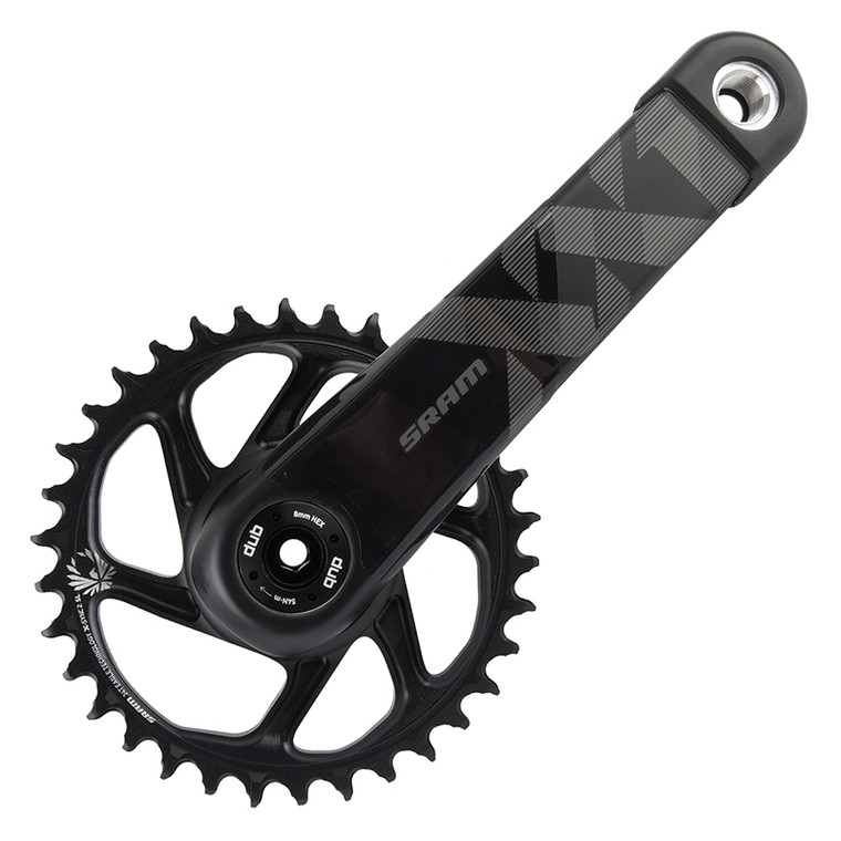 SRAM CRANKSET SRAM XX1 EAGLE 175x34 DM DUB XSYNC2 w/oCUPS BK 00.6118.526.004