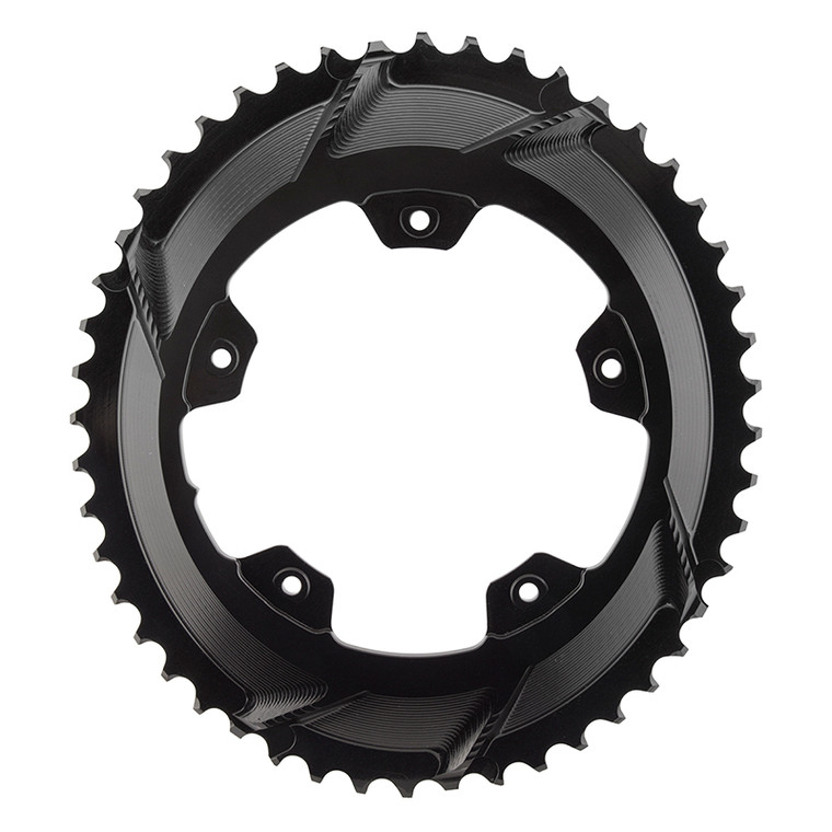 ABSOLUTE BLACK CHAINRING ABSOLUTEBLACK OVAL 110mm 48T 5B 2X SUBCOMPACT BK ROV48/5BK