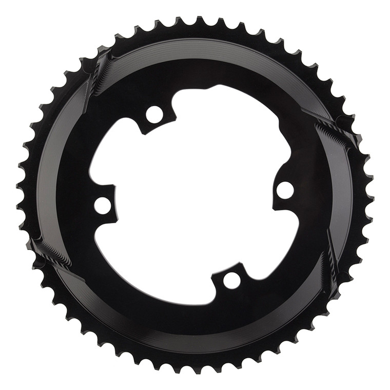 ABSOLUTE BLACK CHAINRING ABSOLUTEBLACK 110mm 53T 4B ASYMMETRIC 2X BK R9100/8000 RR9100/53/4BK