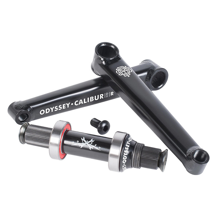 ODYSSEY CRANKARM ODY CALIBUR V2 RHD/LHD 170 2pc w/22mm BB R-BK C-198-RBK