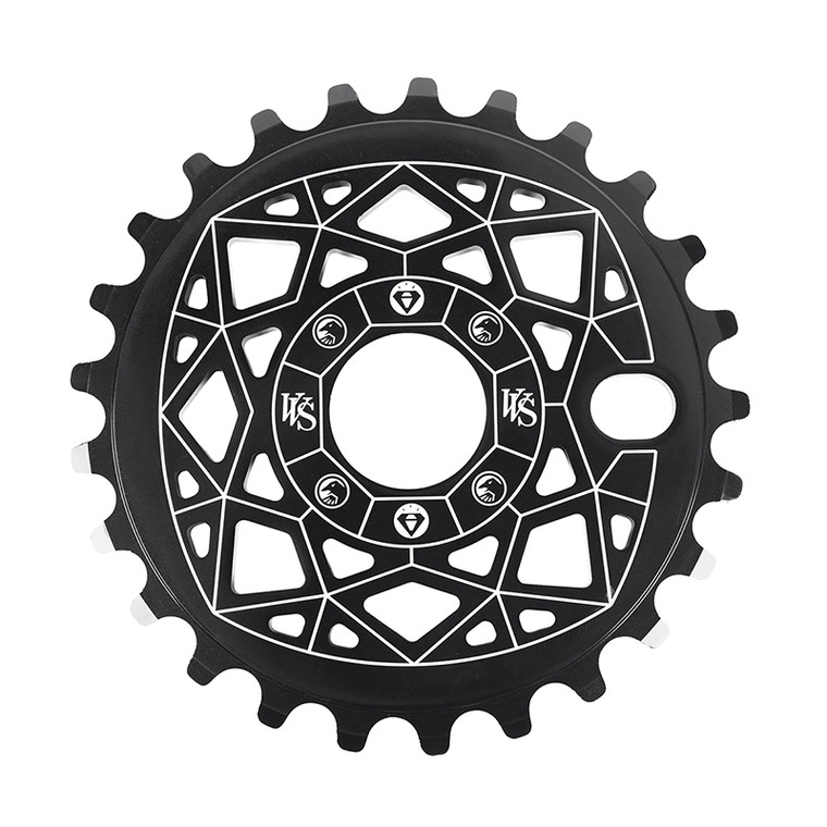 THE SHADOW CONSPIRACY CHAINRING 1pc TSC 25T 1/8 VVS BK 103-07067 25T