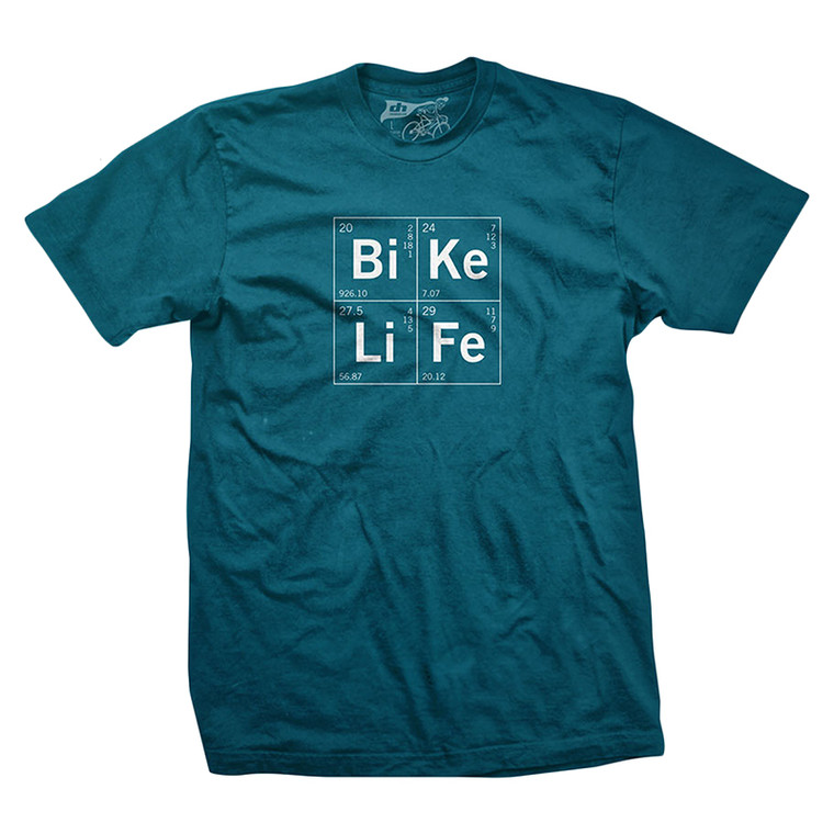 DHDWEAR CLOTHING T-SHIRT DHD BIKELIFE LG TEA BIKELIFE TEAL LG