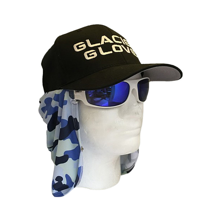 GLACIER GLOVE CLOTHING TUBULAR HEADWEAR G/G UNIVERSAL SUN SHADE II BU-CAMO 49BC