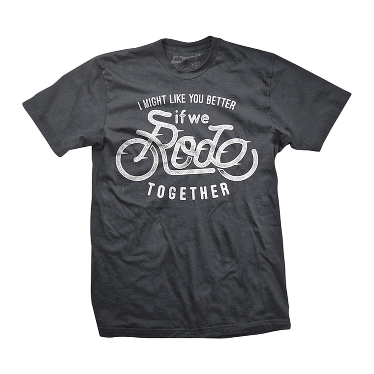 DHDWEAR CLOTHING T-SHIRT DHD RODE TOGETHER XL HVY MTL GY RODE-TOGTHER