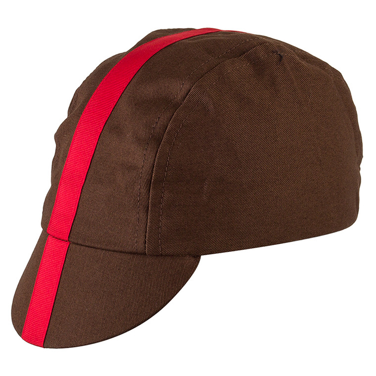 PACE CLOTHING HAT PACE CLASSIC CHOCO/RED 14-0103