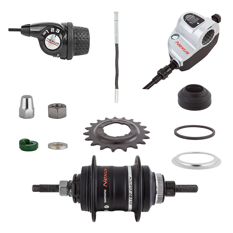 SHIMANO HUB KIT NEXUS 3s SG-3D55 CL 36 BK w/REVO