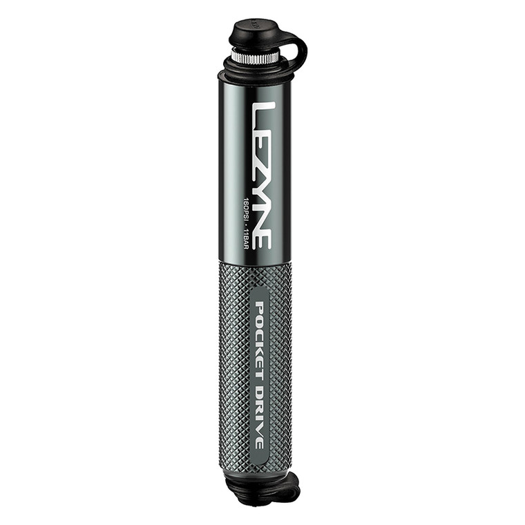 LEZYNE PUMP LEZ MINI ALLOY POCKET DRIVE L GM-GY 1-MP-PKDR-V119