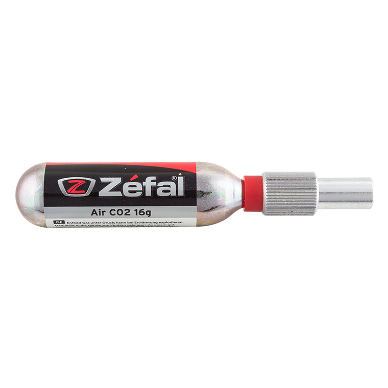 ZEFAL PUMP ZEFAL Co2 AIR ADAPTER THREAD NO REG w/16g CART 4005