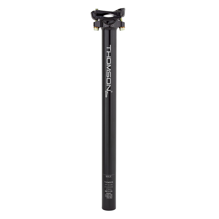 THOMSON SEATPOST THOM 25.0 330mm-BK SP-E156-BK