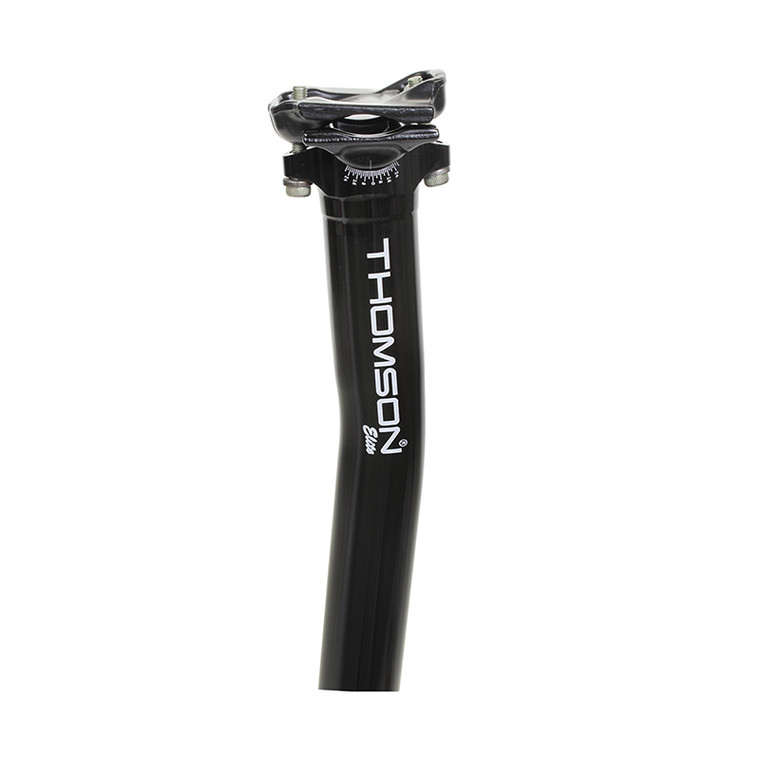 THOMSON SEATPOST THOM 31.6 410mm-BK 16mmSETBACK SP-E116SB-BK