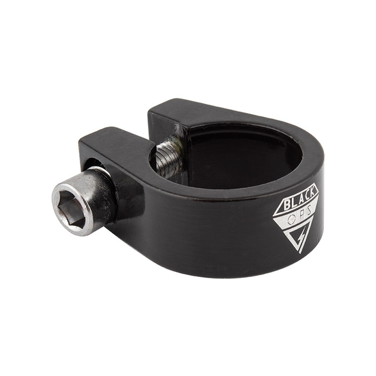 BLACK OPS SEATPOST CLAMP BK-OPS 1in ALLOY-BLACK