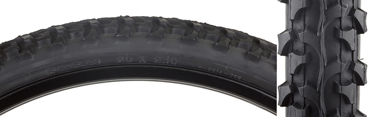 SUNLITE TIRES SUNLT 26x2.1 BK/BK ALPHA BITE K831 WIRE