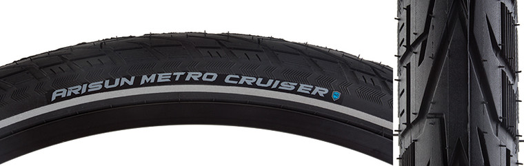 ARISUN TIRES ARISUN METRO CRUISER 700x38 BK WIRE/60 KD/REF T070111