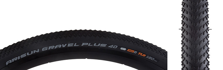 ARISUN TIRES ARISUN GRAVEL 40+ 700x40 BK FOLD/120 RSD+/TR T060205