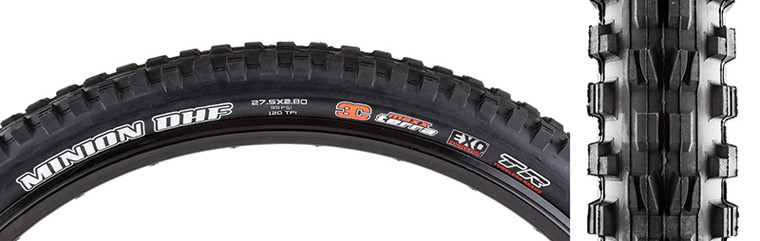 MAXXIS TIRES MAX MINION DHF 27.5x2.8 BK FOLD/120 TERRA/EXO/TR TB96908000