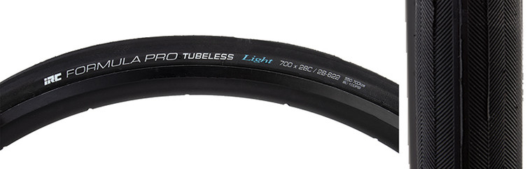 IRC TIRES IRC FORMULA PRO TUBELESS LIGHT 700x28 BK/BK FOLD 38665L