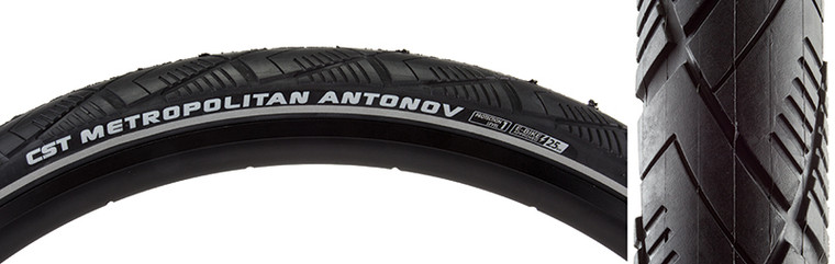 CST PREMIUM TIRES CSTP METROPOLITAN ANTONOV 700x40 BK/BK WIRE SC/APL/REF