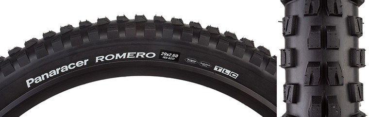 PANARACER TIRES PAN ROMERO 29x2.6 FOLD BK 3C/TLC ZF2926TC-RMR-B