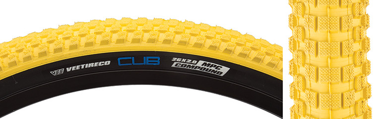 SE BIKES TIRES SE BIKES CUB 26x2.0 YL/SK WIRE/27 B34431