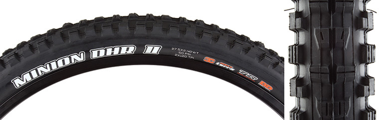 MAXXIS TIRES MAX MINION DHR II 27.5x2.4 BK FOLD/120x2 TERRA/TR/DD/WT TB85962600