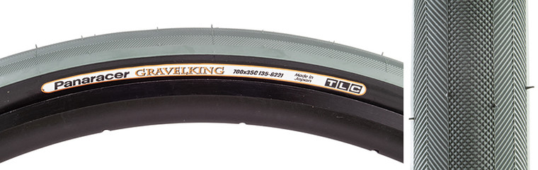 PANARACER TIRES PAN GRAVEL KING 700x35 TBLS OLIVE/BK FOLD RF735-GK-OG-B