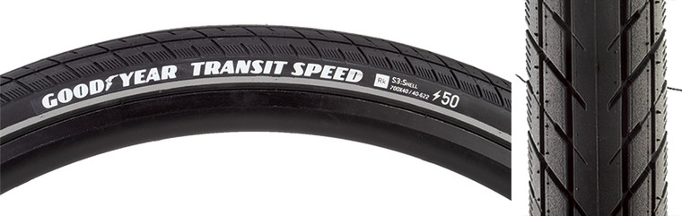 GOODYEAR TIRES GOODYEAR TRANSIT SPEED S3 700x40 BK WIRE RFL/DYC/E50 GR.006.40.622.V002.R