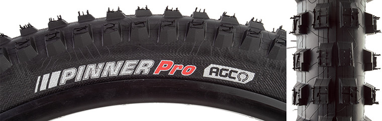 KENDA TIRES KEN PINNER PRO 27.5x2.4 BK/BK DUAL/ATC/TLR/120 FOLD __psi 214459