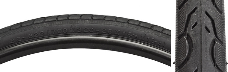 SUNLITE TIRES SUNLT 700x32 BK/BK KWEST 60lbK193 WIRE