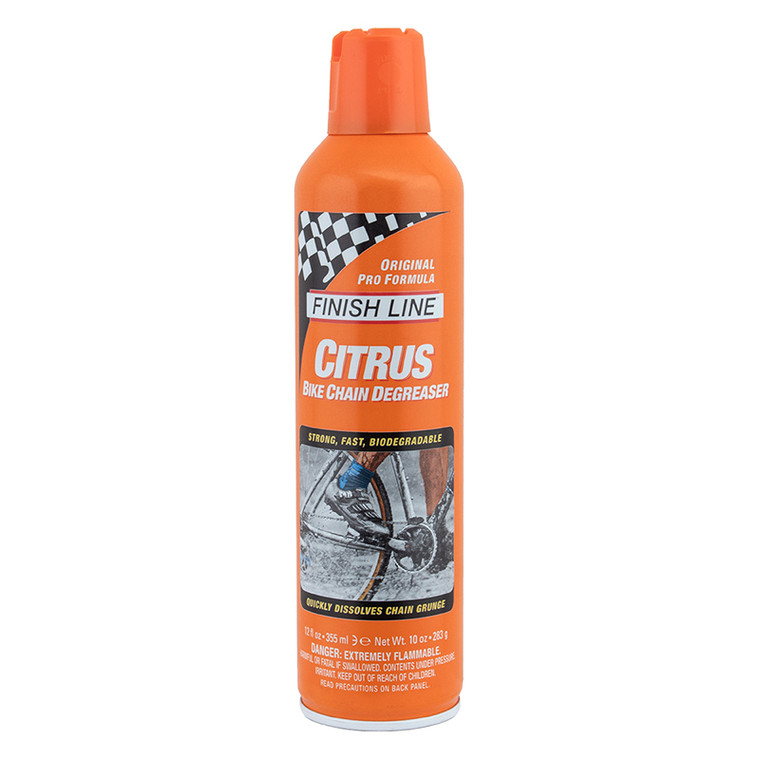 FINISH LINE CLEANER F-L CIT DEGREASER-12ozAERO 6/cs CD0120101