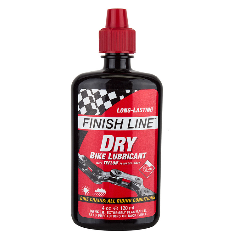 FINISH LINE LUBE F-L DRYLUBE TEF 4oz NONAEROSOL DRIPBOTTLE 12cs T00040101