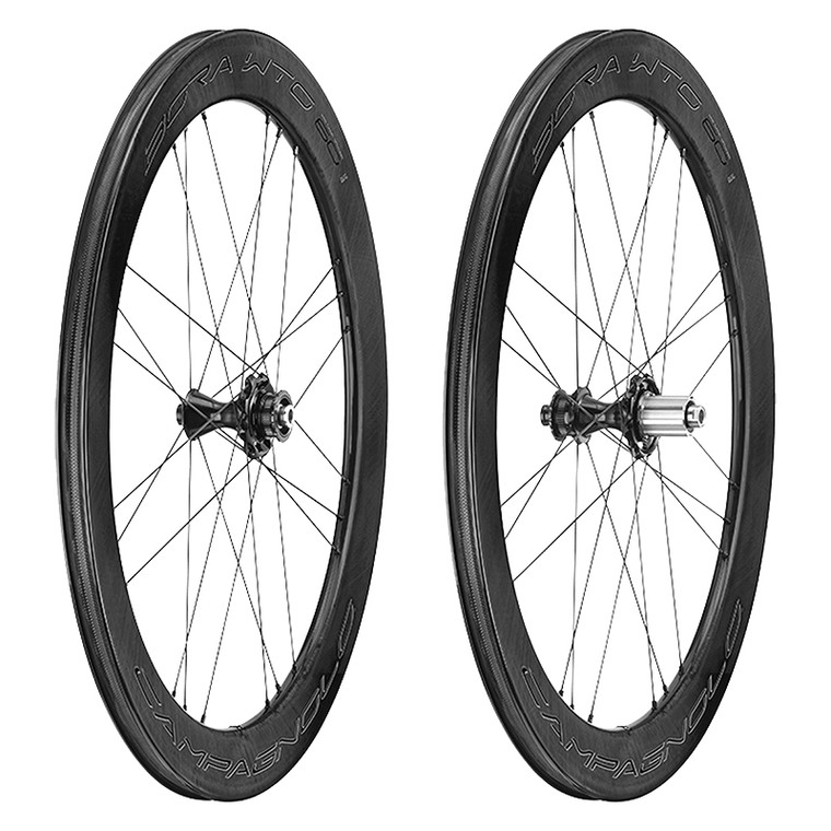 CAMPAGNOLO WHL PR CPY 700 BORA WTO 60 DB CPY 10-12sCASS THRU 12x142mm DK LABEL CLINCHER WH21-BOWTODFR60DK