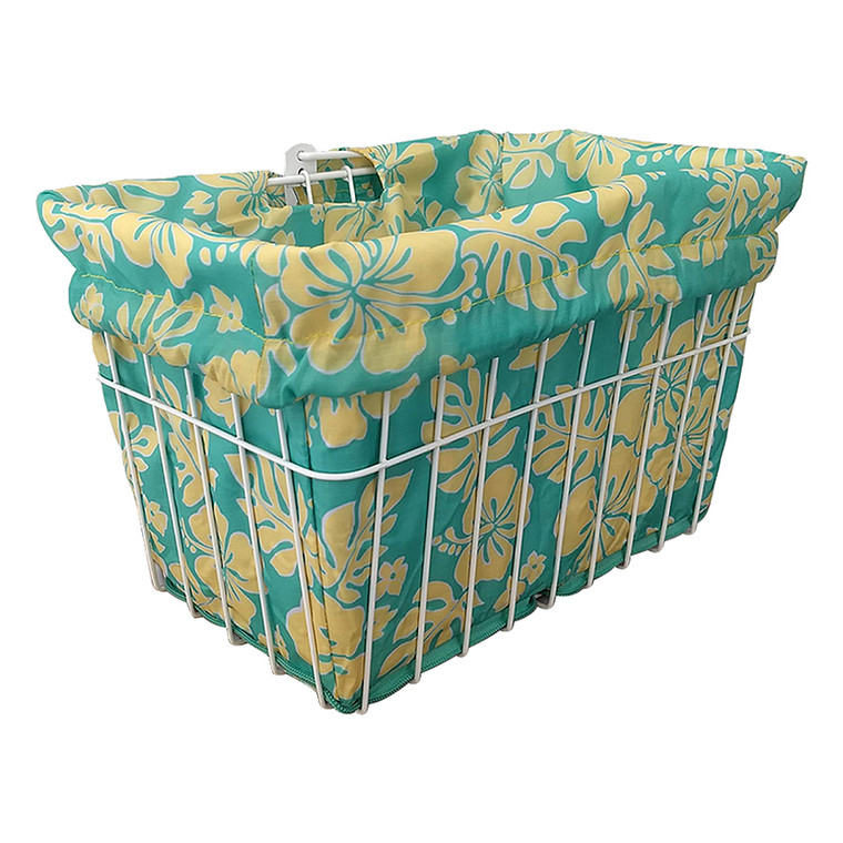 CRUISER CANDY BASKET LINER C-CANDY STD HIBISCUS MINT/YL BL-MNTYLW