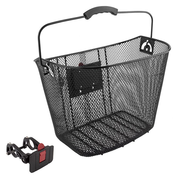 SUNLITE BASKET SUNLT FT MESH Q/R BK 22.2/31.8 w/DLX ALY BRACKET