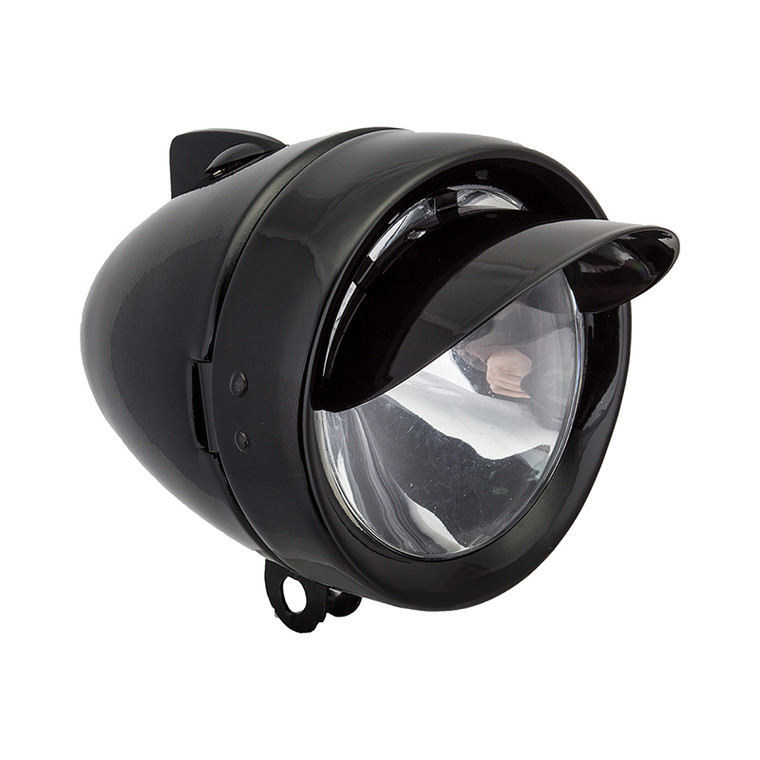 SUNLITE LOWRIDER LIGHT BULLET TYPE 3-LED w/VISOR BK f/25.4/28.6HS