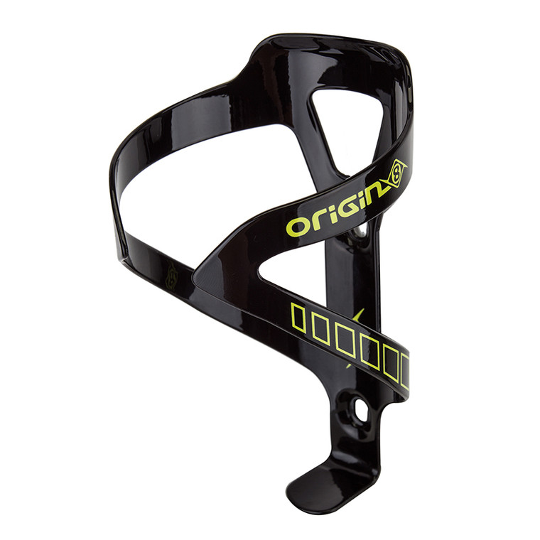 ORIGIN8 BOTTLE CAGE OR8 ALLOY KLUTCH CTR BK/YL