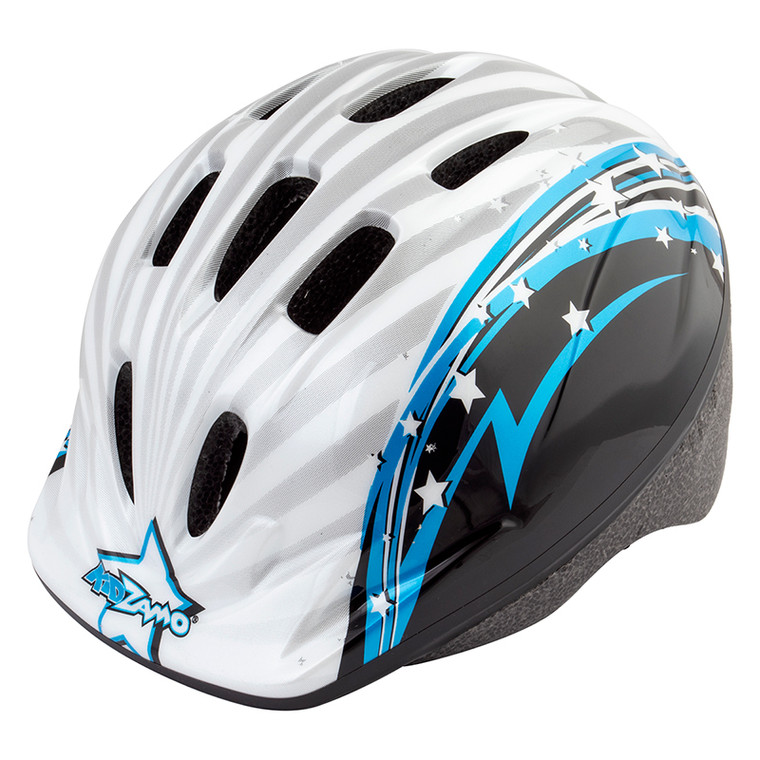 KIDZAMO HELMET KIDZAMO BIKE SM-MD STARS KZ-008 52-56CM