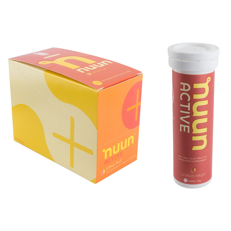 NUUN FOOD NUUN ELECTROLYTE ACTIVE CITRUS FRUIT BXof8 1160408