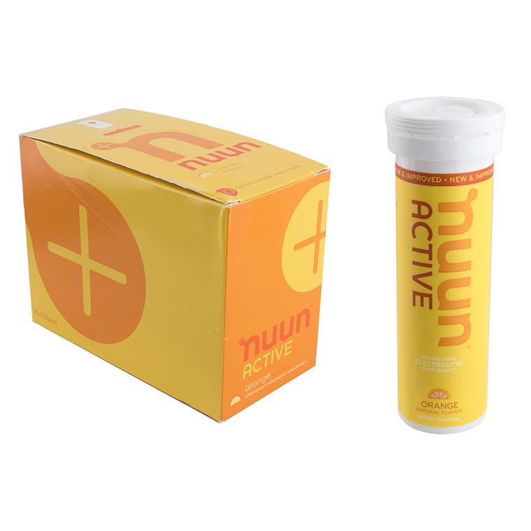 NUUN FOOD NUUN ELECTROLYTE ACTIVE ORANGE BXof8 1160308