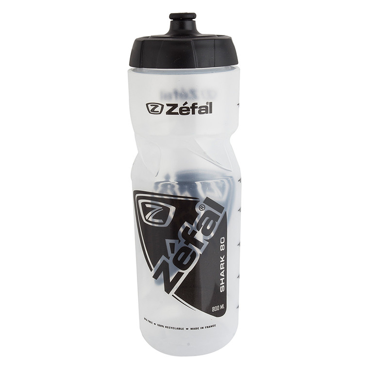 ZEFAL BOTTLE ZEFAL SHARK 80 800ml TRANS/BK 1531A