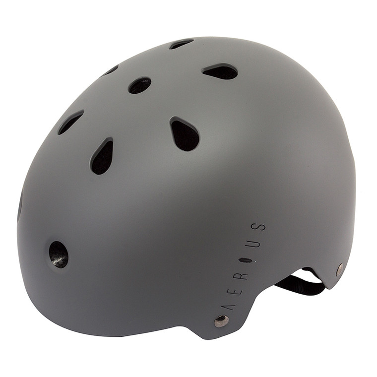 AERIUS HELMET AERIUS SKID LID SKATE L/XL GY