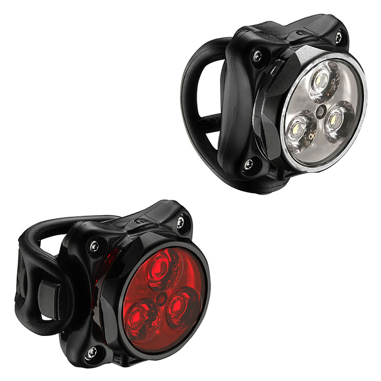 LEZYNE LIGHT LEZ COMBO ZECTO DRIVE BK (I) 1-LED-8P-V304