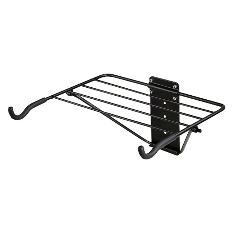 SUNLITE STORAGE RACK SUNLT SINGLE FOLDING w/SHELF BK