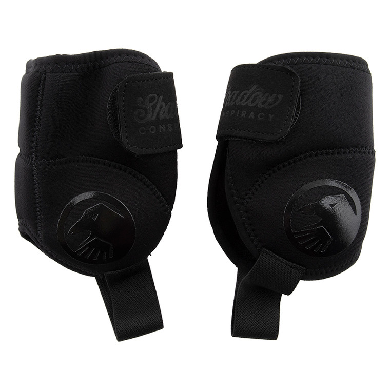 THE SHADOW CONSPIRACY PAD SET TSC ANKLE GUARDS SUPER SLIM BK 103-06009