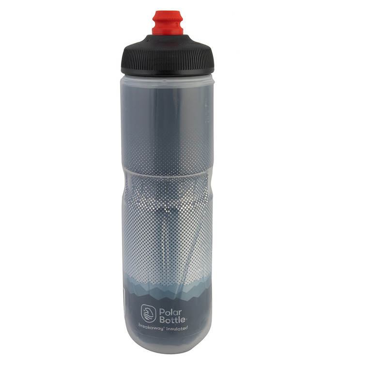 POLAR BOTTLE POLAR BREAKAWAY INSULATED 24oz RIDGE CHARCOAL/SL INB24OZ02