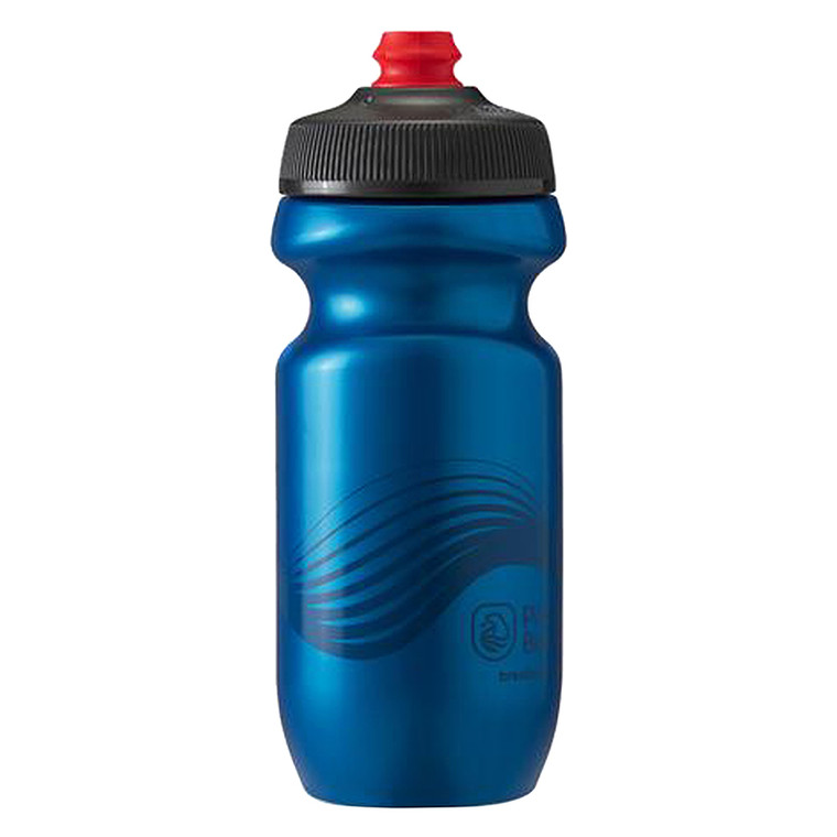 POLAR BOTTLE POLAR BREAKAWAY 20oz WAVE DEEP-BU/CHARCOAL SWB20OZ11